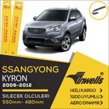 Inwells Ssangyong Kyron 2006-2012 Muz Silecek Takımı