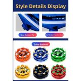 İnwelt LED Işıklı Topaç Oyuncak – Dönen Gyroskop, Fidget Spinner, Stres Giderici Çocuk Oyuncağı - Siyah