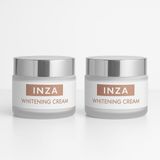Inza Beyazlatıcı Krem 2’li Set – Leke Karşıtı Cilt Aydınlatıcı Nemlendirici – Tüm Cilt Tipleri – 2 x 50 ml
