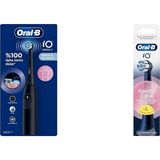 Io 2 Şarjlı Diş Fırçası – Gece Siyahı + Oral-B Io Gentle Care Siyah Diş Fırçası Yedek Başlığı 4 Adet - (ClearEyelets)Black-RadiantOrchid