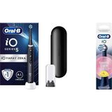 Io - 5 Siyah Yapay Zeka Teknolojili Şarjlı/elektrikli Diş Fırçası + Oral-B Io Gentle Care Siyah Diş Fırçası Yedek Başlığı 4 Adet - Standart - Renkli