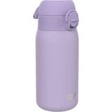 Ion8 Paslanmaz Çelik Çocuk Suluk Açık Mor 400 ml Sızdırmaz Tasarım ile Hafif Kullanım