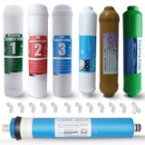 IONO 12" 7 Aşamalı Mineral ve Alkali Filtreli İnline Filtre Seti