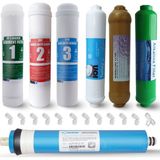 Iono 12" Vontron Membranlı 7 Aşamalı Mineral ve Alkali Filtreli Inline Filtre Seti