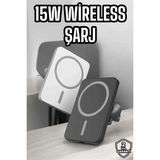 Ios Uyumlu Manyetik Tasarım Magsafe Iphone 12/13/14/15 Uyumlu Powerbank ( Lisinya )