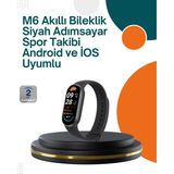 Ios ve Android Uyumlu Akıllı Bileklik – Çok Fonksiyonlu Kullanım - 01P-Pembe