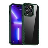 IP 14 Kılıfı, Darbeye Dayanıklı Telefon Kılıfı IP 14 Pro Max Şeffaf Kılıf Kapak, İnce, Hafif Şeffaf IP 14 Pro Kılıf, Yeşil, IP 14 Plus
