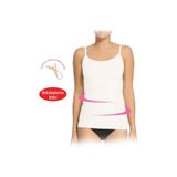 Ip Askılı Sıkılaştırıcı Dikişsiz Atlet Korse, Beyaz, L/XL
