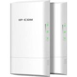 IP-COM CPE5-KIT 5 Ghz 867 Mbps 1 km PTP 30 Derece Dış Ortam 2'li Set Tak Çalıştır Adaptörlü Access Point