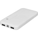 IP-G10N 10000MAH Micro+Type C Girişli Powerbank Beyaz Taşınabilir Pil Şarj Cihazı - Standart - Çok Renkli