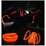 Ip Neon - Ip Neon Led Turuncu 2 Metre - Arac Ici Ip Neon Led - Torpido Ip Led - Torpido Led