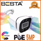 Ip Poe BT-1240 5 Mp Warm LED Güvenlik Kamerası