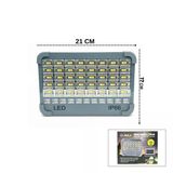 Ip66 Güneş Enerjili Led Işik Solar Projektör - Çakarli Kamp - Mekan Ps-D002a (5047)