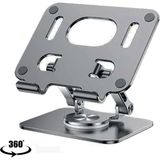 İpad 10.2 7.nesil Uyumlu 360 Derece Dönebilen Katlanabilir Metal Stand