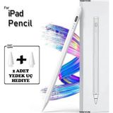 Ipad 10. Nesil/pro 11/ıpad 12.9/mini 6 Uyumlu Avuç Içi Algılamayan Eğimle Kalınlık Stylus Kalem