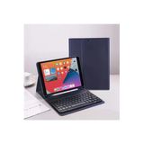 İpad 11 A16 2025 / 10. Nesil 10.9 Klavyeli Kılıf Bluetooth Kalem Bölmeli Koruyucu (Türkçe Klavye) Lacivert