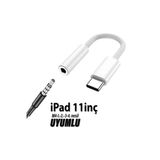 İpad 11 İnç M4 1. 2. 3. 4. Nesil Uyumlu Kulaklık Dönüştürücüsü Type-C Çevirici Aparat