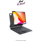 İpad 11. Nesil A16 2025 Uyumlu Magic Style Manyetik Yapışmalı Klavyeli Tablet Kılıfı