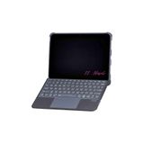 İpad 11. Nesil Uyumlu 360° Manyetik Standlı Ledli Touchpadli Katanya Klavyeli Tablet Kılıfı