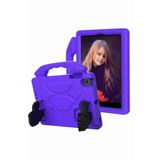 iPad 11. Nesil Uyumlu A16 2025 11 inç Like Standlı Eğlenceli Yumuşak Tablet Kılıfı Mor