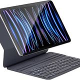 İpad 12.9"3.4.5.6.Nesil M1.M2 2022.2021/ iPad Air 13 (M2, 2024/M3,2025) ile Uyumlu Magic Keybord Folio klavyeli kılıfı