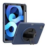 iPad 2022 10.9 10.Nesil Hand Strap - Lacivert Tablet Kılıfı