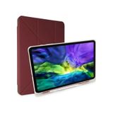 Ipad 2022 10.9 (10.nesil) Kılıf Kalemlikli Mars Tablet Kılıfı - Mürdüm