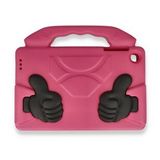 iPad 2022 10.9 10.Nesil Like Stantlı Silikon - Pembe Tablet Kılıfı