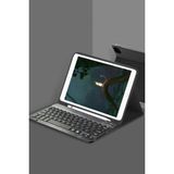 iPad 5 Air 9.7 Kılıf KC01 Smart Klavyeli Tablet Kılıfı - Siyah - Renkli