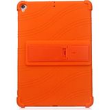 Ipad 7 10.2 Inch- Ipad Air 3 10.5 Inch Kılıf Standlı Darbe Emici Silikon Kılı - TK002M-6XTIN - Yeşil
