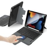 iPad 9. Nesil Klavye Kılıfı 10,2 Inç (10,2 Inç) Ped Ile, Çıkarılabilir Destek Standı, Kalem
