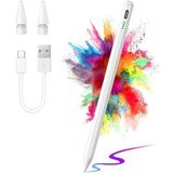 Ipad A16 2025 Uyumlu Avuç Içi Reddetmeli Dokunmatik Kalem Özel Active Pencil