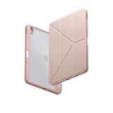 Ipad Air 11" 2024 M2 Çip Uyumlu Tablet Kılıf Moven Serisi Standlı Kalem Bölmeli Koruyucu Pink