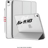 İpad Air 11 2025 M3 Çip Uyumlu Katlanabilir Standlı Smart Cover Fuchsia Tablet Kılıfı