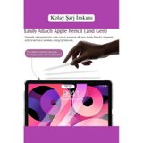İpad Air 11 İnç 2024 6. Nesil M2 Çip Uyumlu Kalem Bölmeli Akıllı Smart Tablet Kılıfı mor