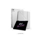 iPad Air 11 inç 2025 M3 Çip ile Uyumlu Kalem Bölmeli Standlı Tri Folding Fuchsia Tablet Kılıfı