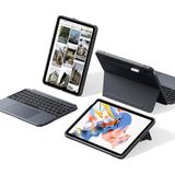 iPad Air 11 Inç Klavye M4/m3/m2 (2026/2025/2024) ve Air 5./4. Nesil Shift Klavye Kılıfı, Manyetik Çıkarılabilir Klavye, Portre/manzara Modları, Click-Anywhere Trackpad, Koyu Gri