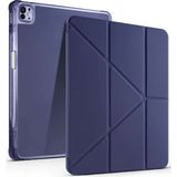Ipad Air 13 (2024) Kılıf Kalemlikli Mars Tablet Kılıfı - Lacivert