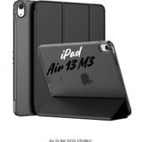 İpad Air 13 2025 M3 Çip Uyumlu Standlı Katlanabilir Fuchsia Smart Cover Tablet Kılıfı