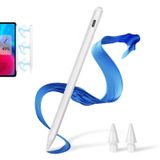iPad Air 5./4, iPad Pro 11"/12.9", iPad Mini 6. Nesil, Eğime Duyarlı Avuç İçi Reddetme iPen Stylus Kalem, Beyaz için Manyetik Kablosuz Şarj Kalemi ile iPad 10./9./8. Kalem 2. Nesil