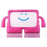 İpad Air 6 2. Nesil Uyumlu Mnc Ibuy Standlı Tablet Kılıf-Pembe Koyu