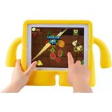 iPad Air 6 2. Nesil Uyumlu Mnc Ibuy Standlı Tablet Kılıf-Sarı