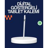 iPad Için Manyetik Stylus Kalem 1.5mm Pürüzsüz Yazım Ultra Hassas Uçlu - 0 - Siyah