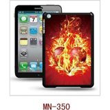 İpad Mini 1/2/3 - 3D Hologramlı Alevli Toplar Arka Kapak (Itg-Mn-350)