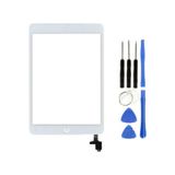 İpad Mini 2 A1489-A1490-A1491 Uyumlu Hk Home Tuşlu Dokunmatik Beyaz + Tamir Seti
