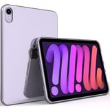 iPad Mini 6 Şeffaf Kılıf, Puxicu İnce Tasarım Esnek Yumuşak TPU Koruyucu Kılıf, iPad Mini 6. Nesil 8,3 inç (2021) Tablet için, Şeffaf