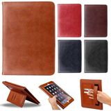 iPad Mini/Mini 2 / Mini 3 Standlı Kartlıklı Premium Tablet Kılıfı Siyah
