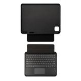 İpad Pro 10.5 (7.Nesil) Uyumlu Border Keyboard Bluetooh Baglantili Standli Klavyeli Tablet Kilifi