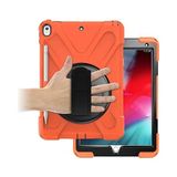 Ipad Pro 10.5 AIR10.5 2019 Kalem Yerli Standlı Zırh Kılıf Shockproof CASE-(5775 - TOPRAK6142-6 - Kırmızı