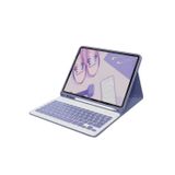 iPad Pro 11 (2022) Kılıf KC01 Smart Klavyeli Tablet Kılıfı - Derin MOR-(5796)